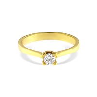 Ringe Roman Gioielli Dame in Gelbgold Diamante 0.25 Ct R405A25N224 - R405A25N224